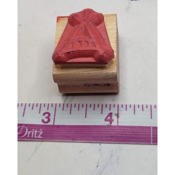 Lot of 10 Random Wood Mounted Rubber Stamps Hearts Spring Sayings - Picture 5 of 16